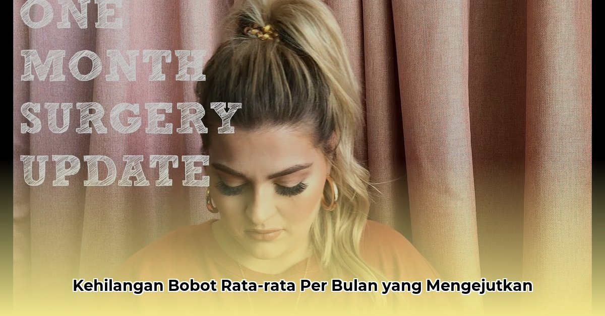 average monthly weight loss after duodenal switch